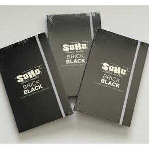 SoHo Urban Artist Brick Sketchbook Journals for Sketching  150 gsm, 80 sht 3 pk